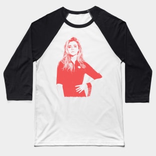 Chloe Moretz // 90s Aesthetic Design Baseball T-Shirt